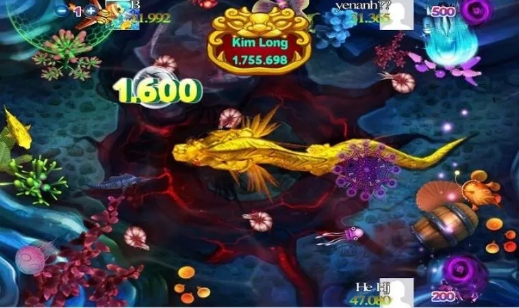 Đồ họa Bắn Cá Rồng tại FUN88 thiết kế sống động