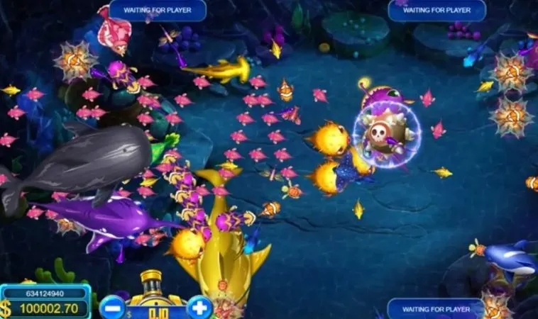 Giao diện chơi Bắn Cá Vua Hải Tặc tại FUN88