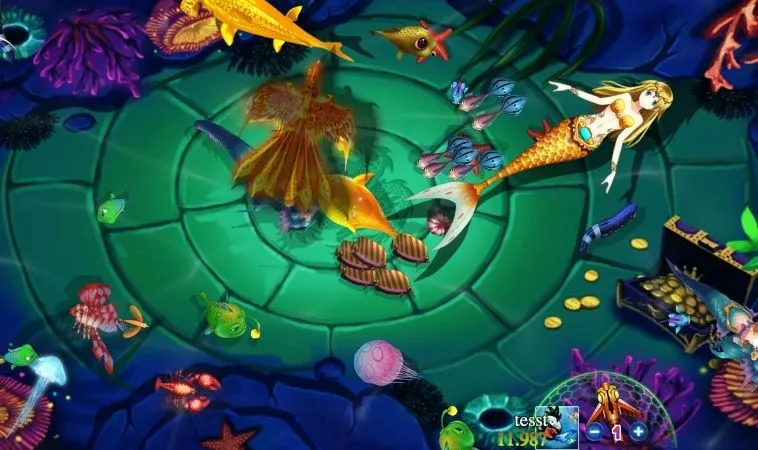 Giao diện chơi Bắn Cá FUN88 thiết kế đẹp, sống động